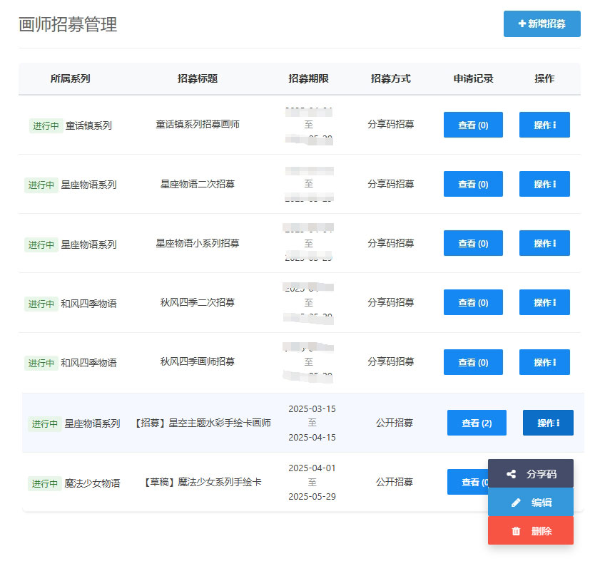 生成分享码截图